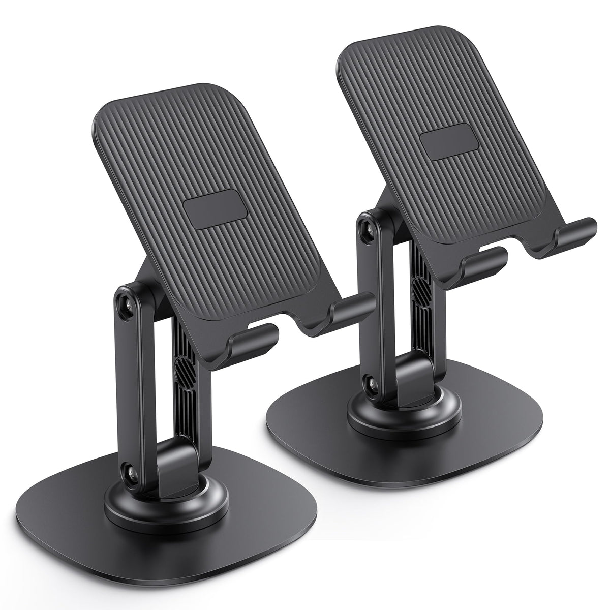 Cell Phone Stand for Desk, 2 Pack Adjustable Foldable Phone Holder