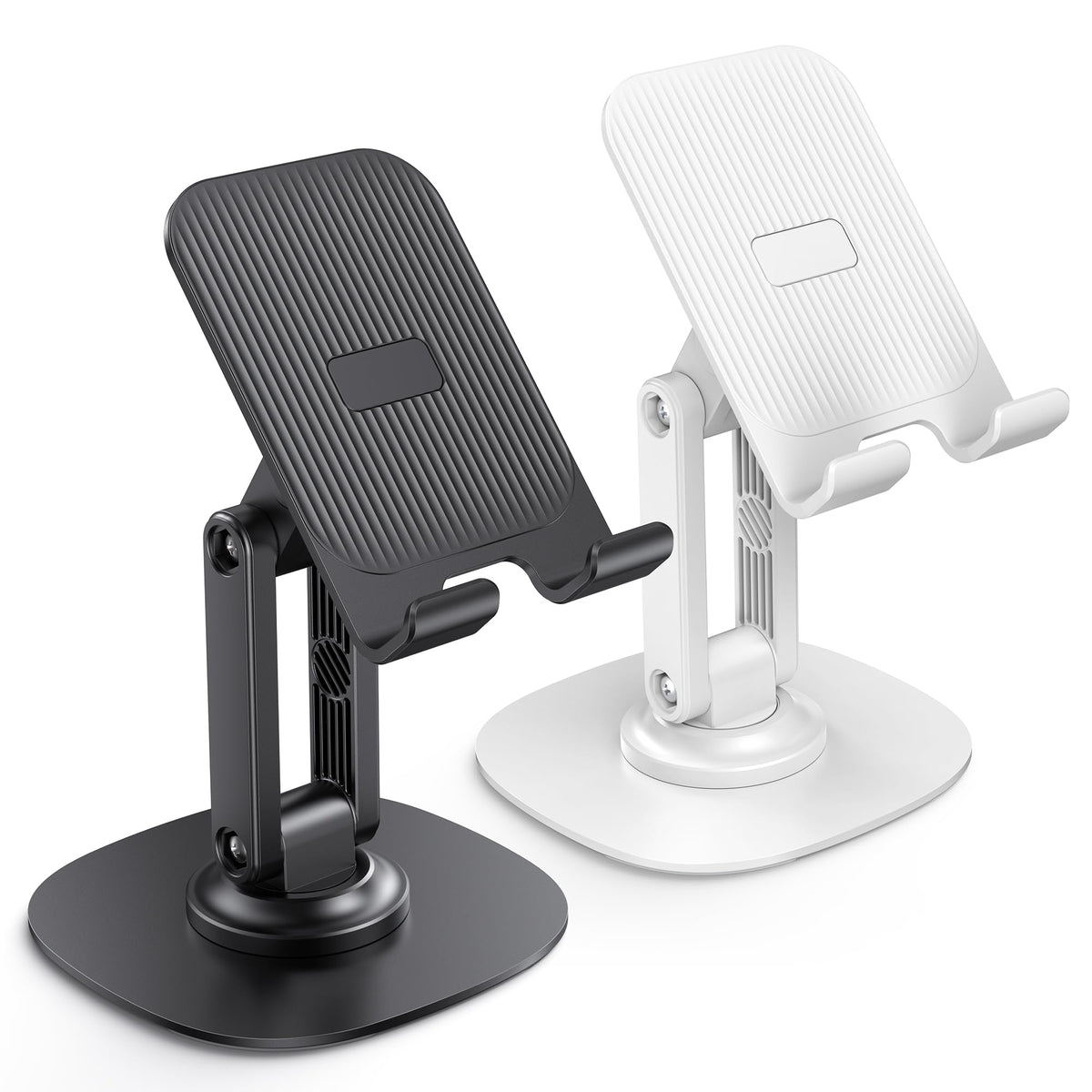 Cell Phone Stand for Desk, 2 Pack Adjustable Foldable Phone Holder