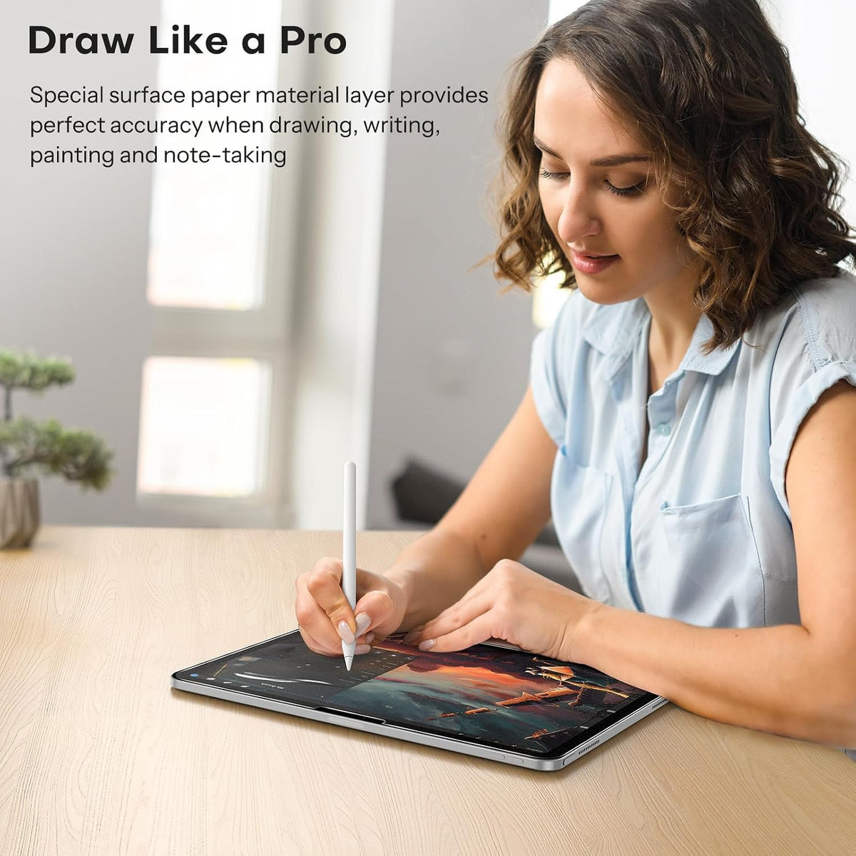 PAPERSENSE Paper Screen Protector for iPad Pro 11 M4/M5, Paper Feel