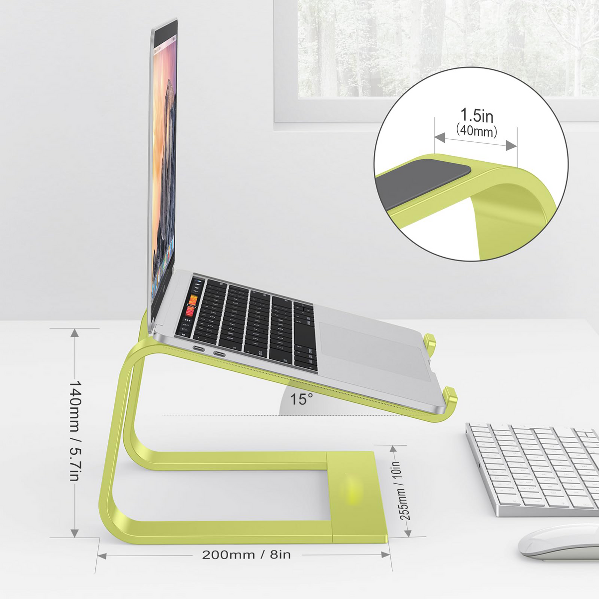 Laptop Stand, Detachable Mount for MacBook Air/Pro Dell HP Citron