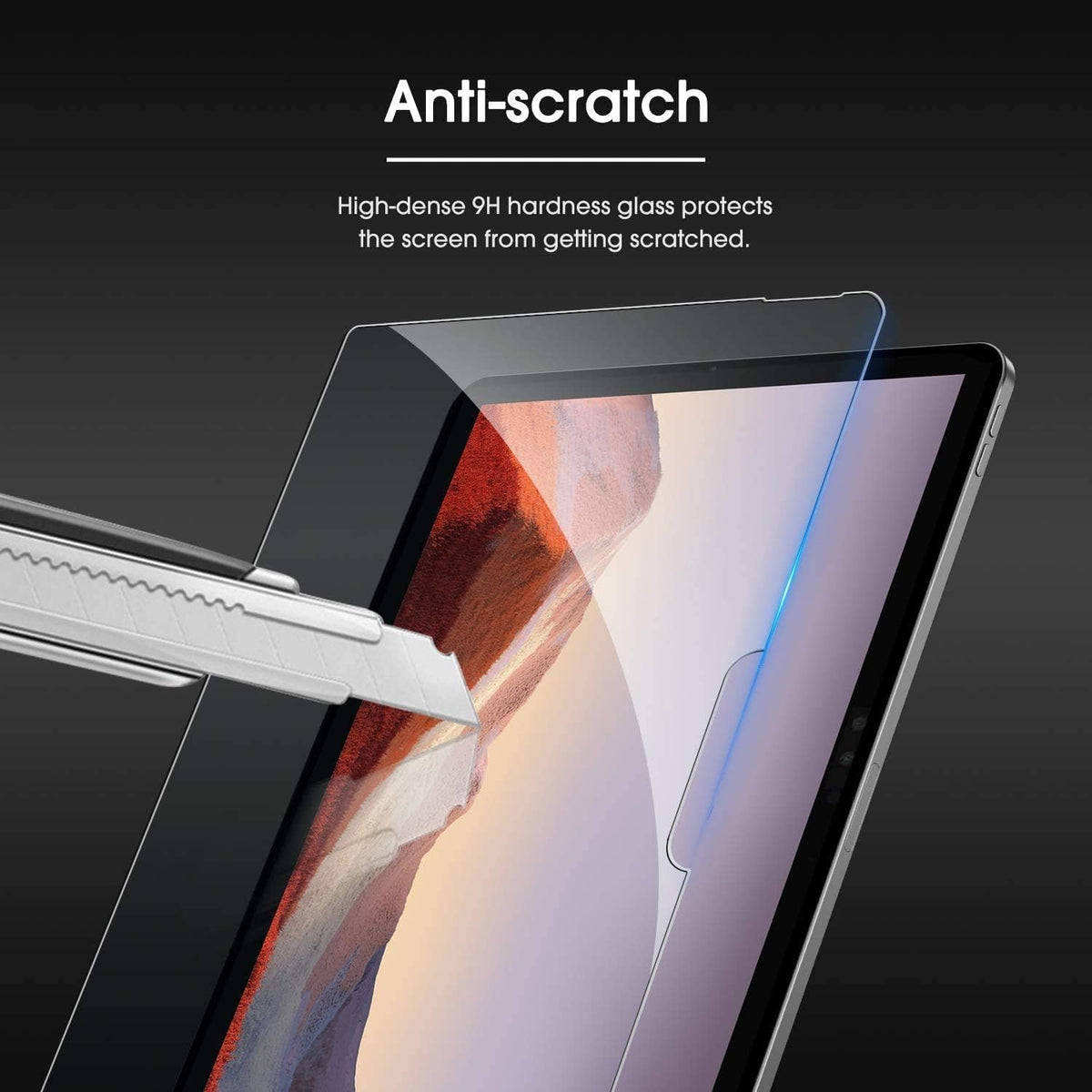 Screen Protector for Surface Pro 7+/7/6/5/4 12.3inch, HD Clarity