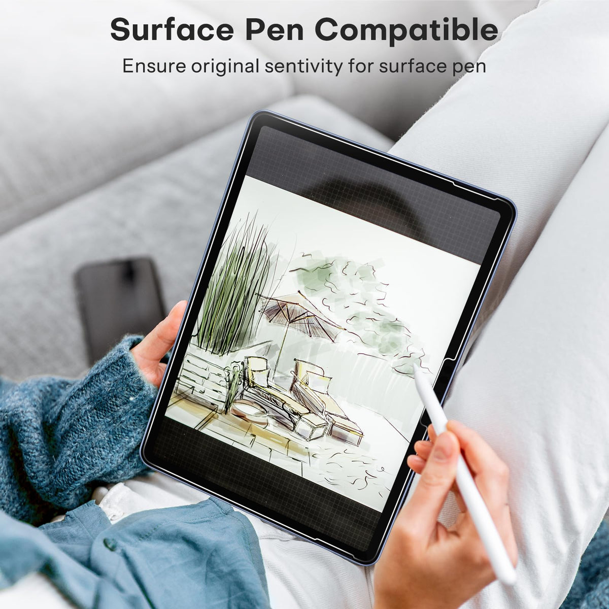 2 Pack Screen Protector for Microsoft Surface Pro 12 inch 2025