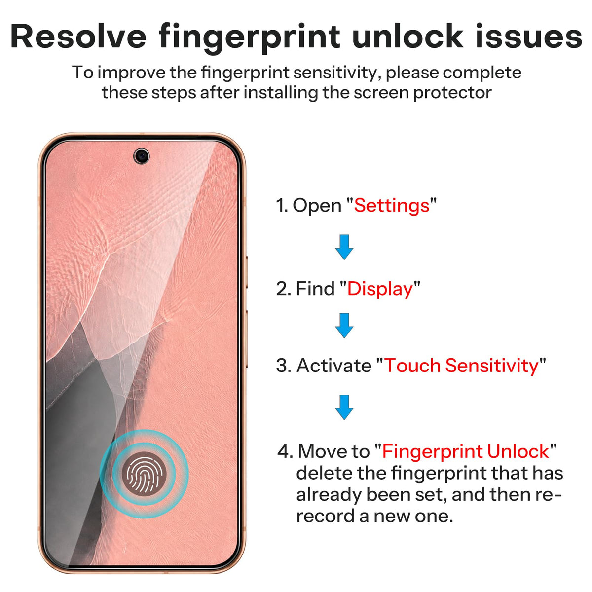 3+2 Pack for Google Pixel 11 Pro Screen Protector 6.3-inch