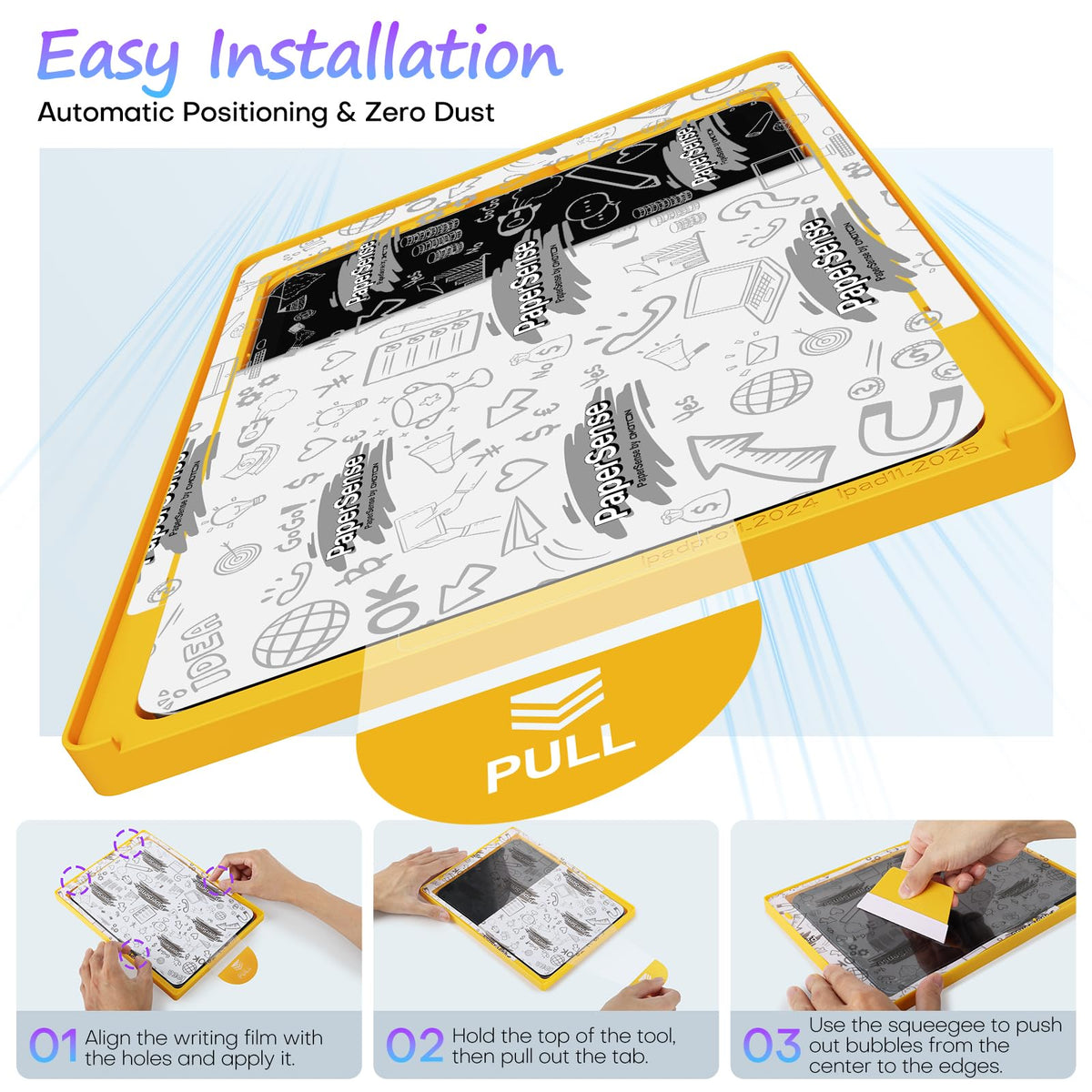 PAPERSENSE Paper Screen Protector for iPad Air 5/4th & iPad Pro 11
