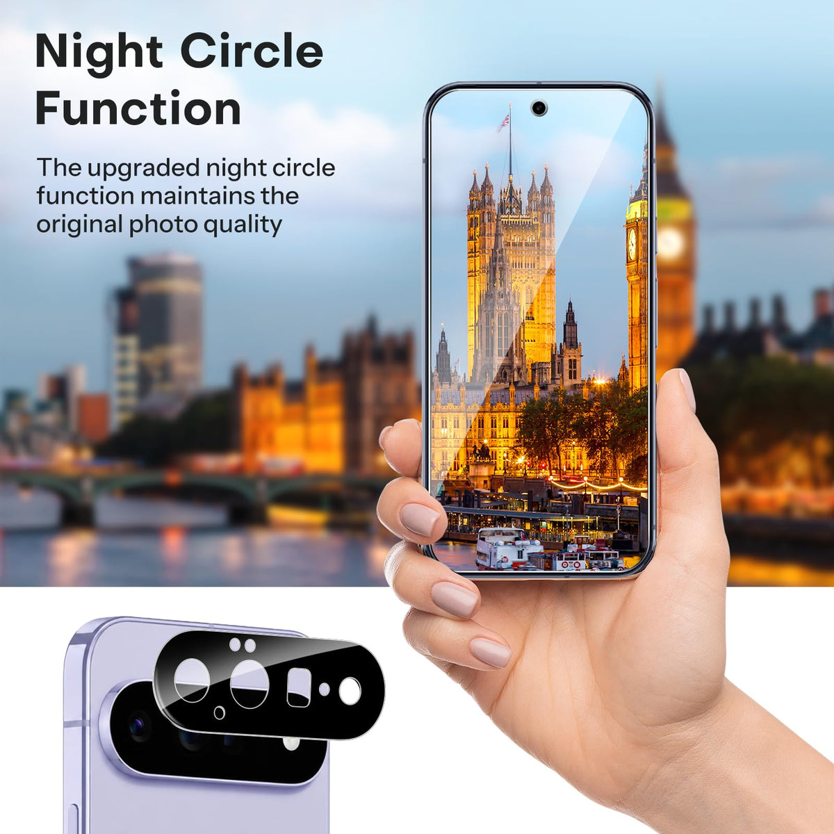 3+2 Pack for Google Pixel 11 Screen Protector 6.3-inch