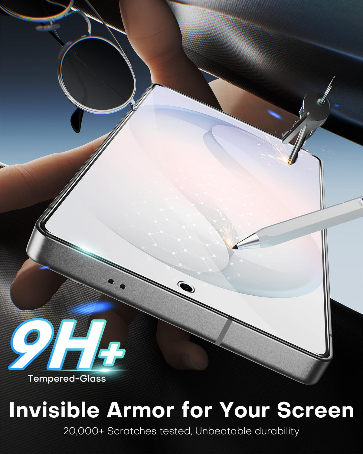 Privacy Screen Protector for Samsung Galaxy S26 Ultra, 28° Anti-Spy