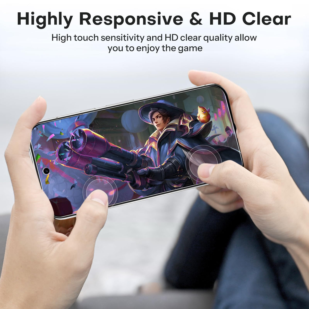 3+2 Pack for Google Pixel 9 Pro Screen Protector 6.3 inch