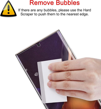 [4 pack] Samsung Galaxy Note 20 Ultra Screen Protector - TPU Film Screen Protector for Galaxy Note 20 Ultra 6.9 Inch, 2020 [High Definition] [Bubble Free] [Anti-scratch] [Anti-Fingerprint]