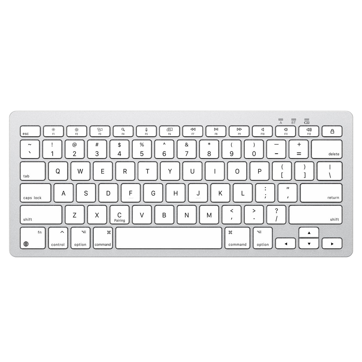Wireless Keyboard for Mac, USB-C Rechargeable, Bluetooth ONLY