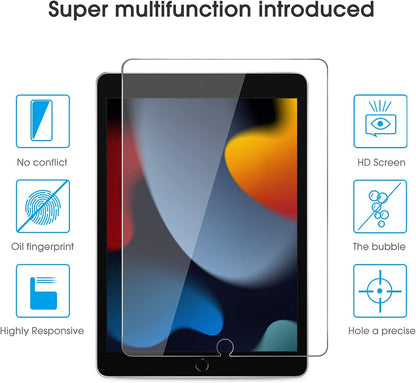 Screen Protector for iPad 10.2 inch 9/8/7th, HD Clarity