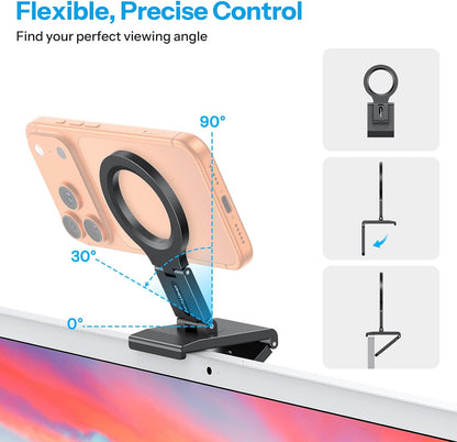 VC07 360°Rotating Continuity Camera Mount for iMac Desktop Monitor