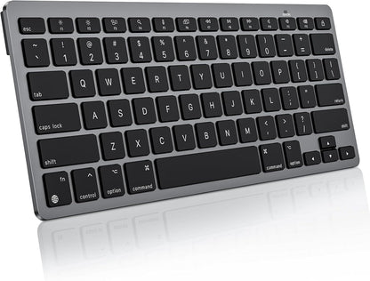 Ultra-Slim Wireless Keyboard for Mac (MacOS 10.10+), Compact Size