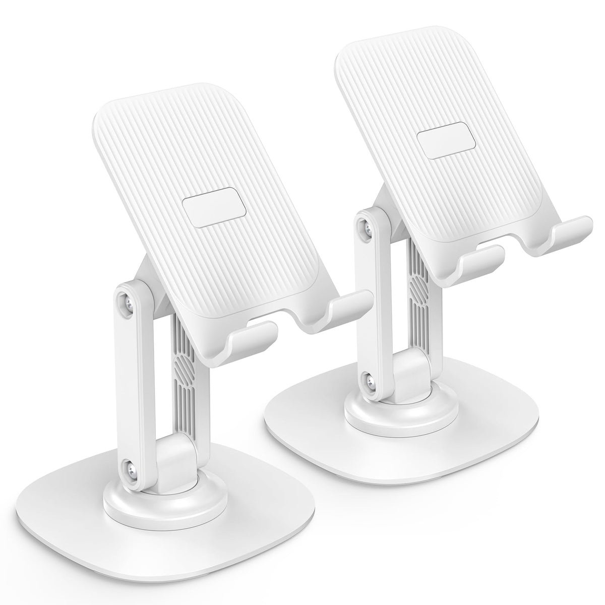 Cell Phone Stand for Desk, 2 Pack Adjustable Foldable Phone Holder