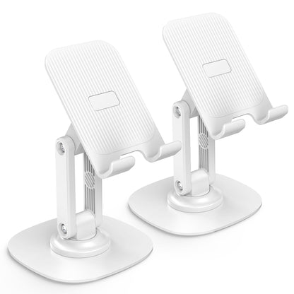 Cell Phone Stand for Desk, 2 Pack Adjustable Foldable Phone Holder