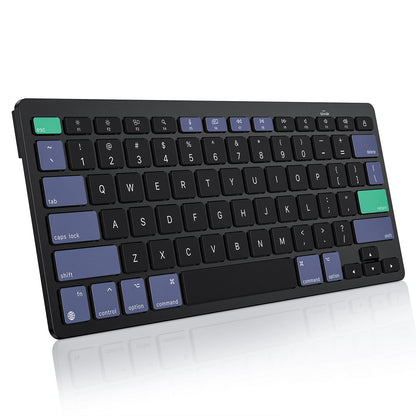 Wireless Keyboard for Mac, Bluetooth Stable, No Numpad, Travel Size