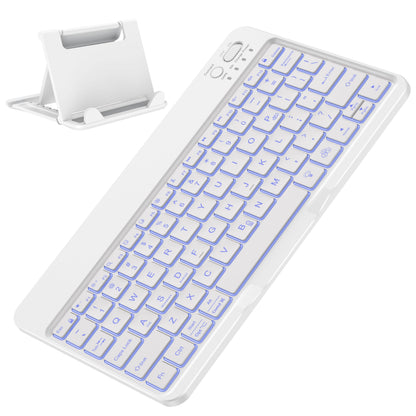 Bluetooth Tablet Keyboard Rechargeable with Backlit, Oversize Keycap