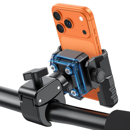 BK01 Anti-Vibration Bike Phone Mount, Quick Lock for Riders