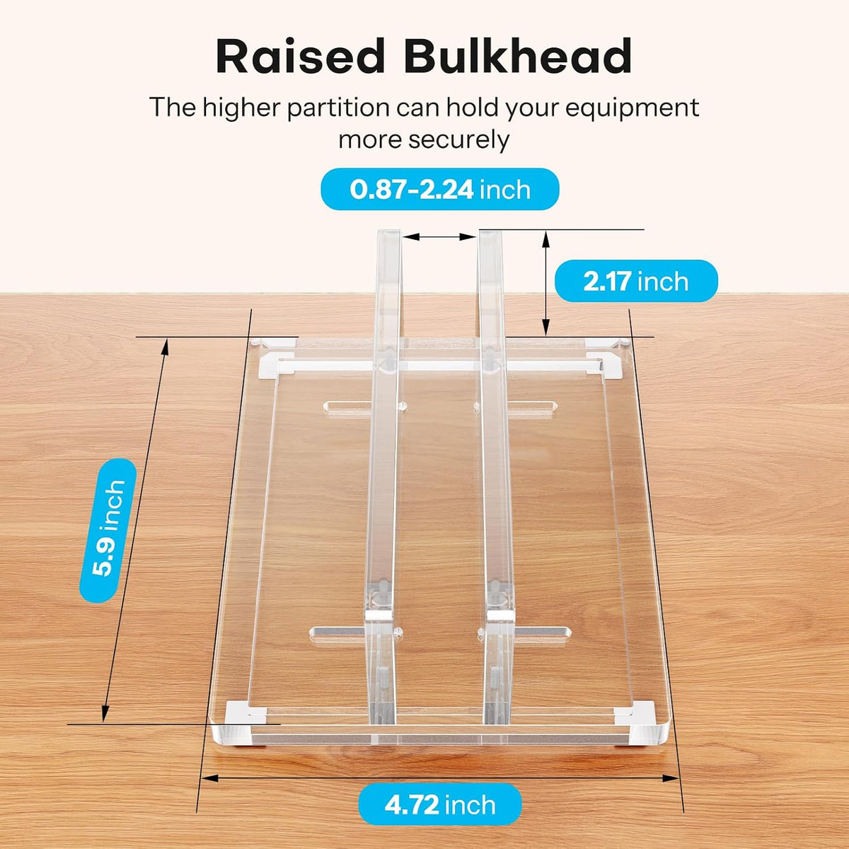 Vertical Laptop Stand, Acrylic Single Holder for MacBook Gaming