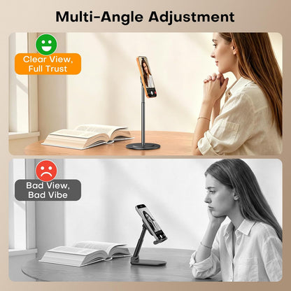 MS06 [Sturdy Height Adjust] Magnetic Cell Phone Stand for MagSafe
