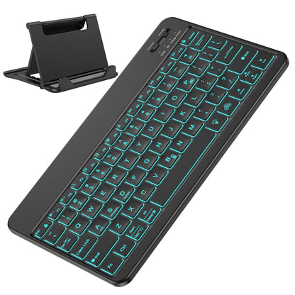 Bluetooth Tablet Keyboard Rechargeable with Backlit, Oversize Keycap
