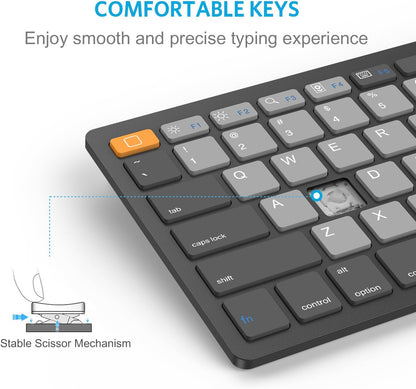 Ultra-Slim Bluetooth Keyboard for iPad,iPad Pro/Air/Mini,iPhone