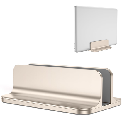 Vertical Laptop Stand Holder, Adjustable Dock for MacBook, Starlight