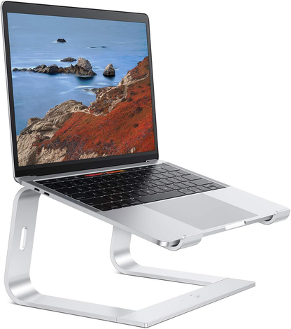 Laptop Stand, Detachable Mount for MacBook Air/Pro Dell HP Silver