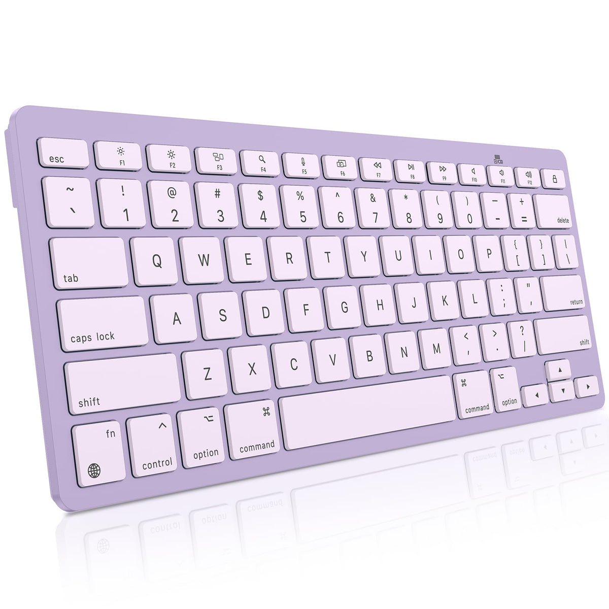 Ultra-Slim Wireless Keyboard for Mac (MacOS 10.10+), Compact Size