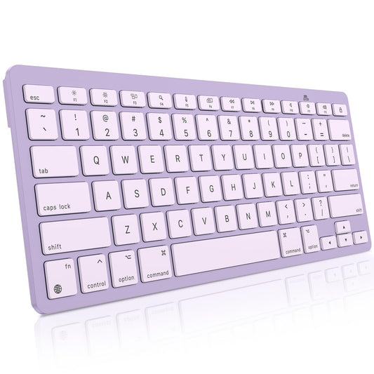 Ultra-Slim Wireless Keyboard for Mac (MacOS 10.10+), Compact Size