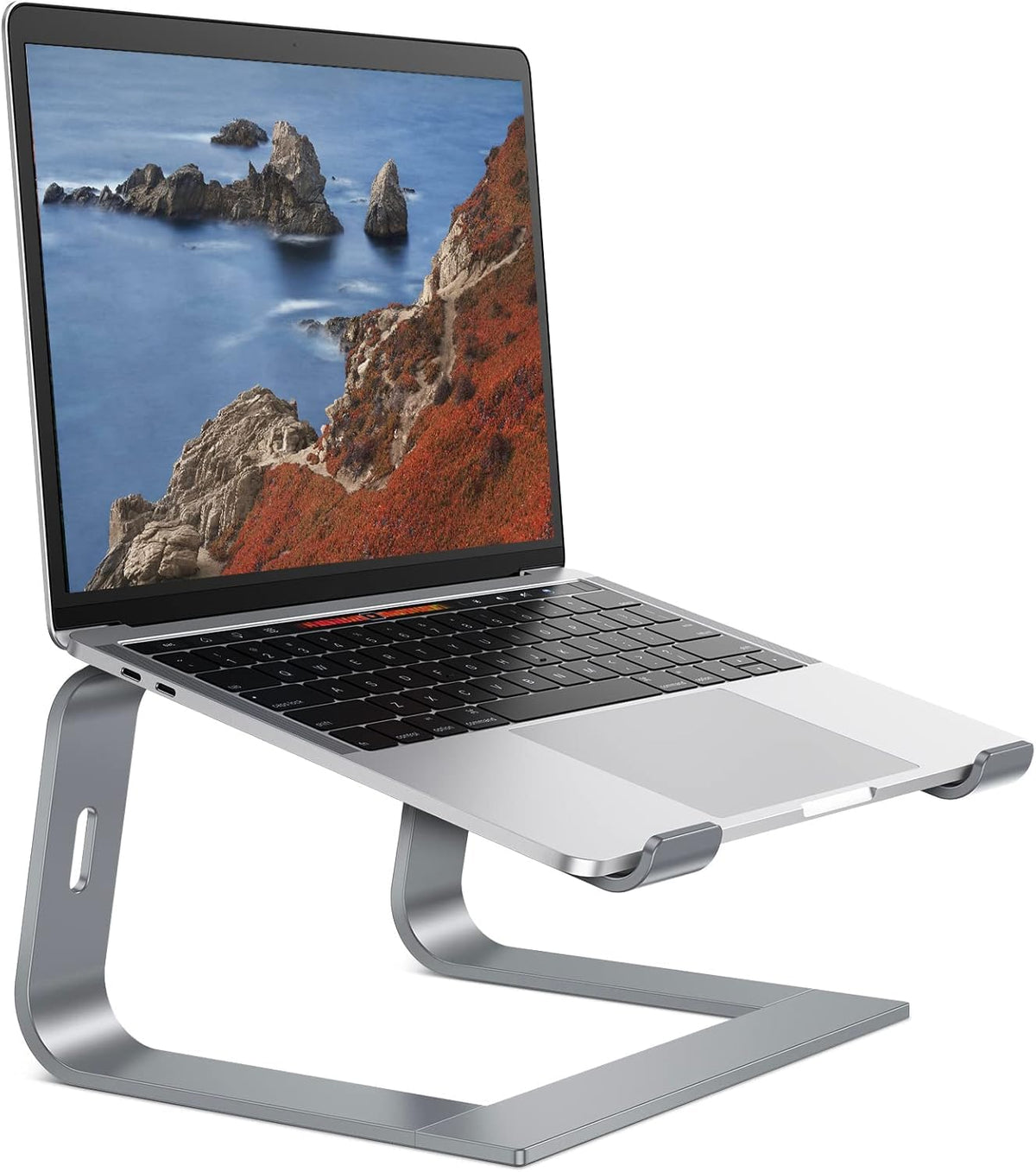 Laptop Stand, Detachable Mount for MacBook Air/Pro Dell HP Grey