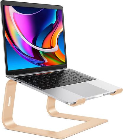 Laptop Stand, Detachable Mount for MacBook Air/Pro Dell HP Gold