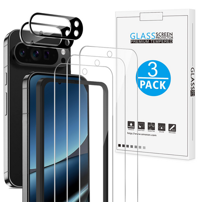 3+2 Pack for Google Pixel 10 Pro XL Screen Protector 6.8 Inch 2025