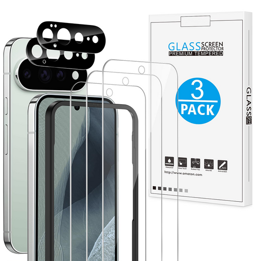 3+2 Pack for Google Pixel 11 Pro XL Screen Protector 6.8 Inch