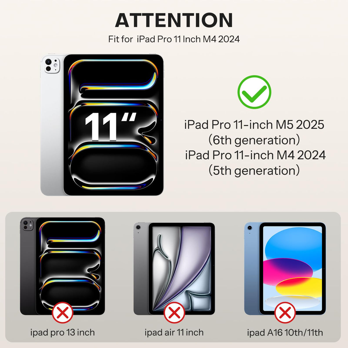 PAPERSENSE Paper Screen Protector for iPad A16 11/10th Gen, 11/10.9