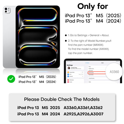 2 Pack Privacy Screen Protector for iPad Pro 13 inch M5 M4