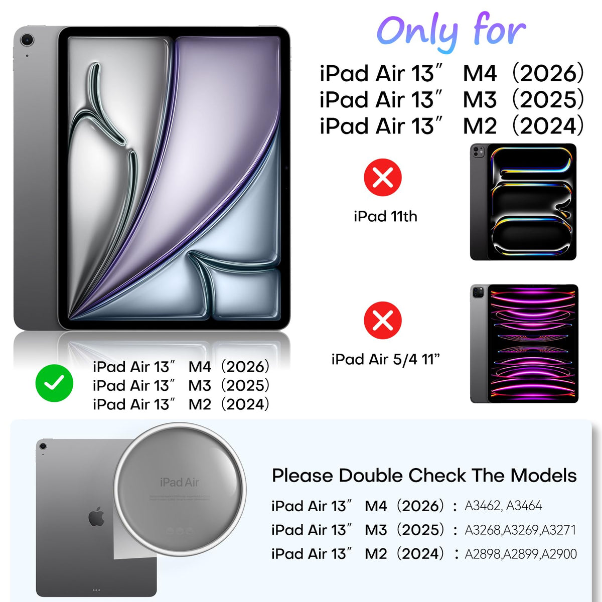 PAPERSENSE 2 Pack Paper Screen Protector for Air 13" M4-M2 2026-2024