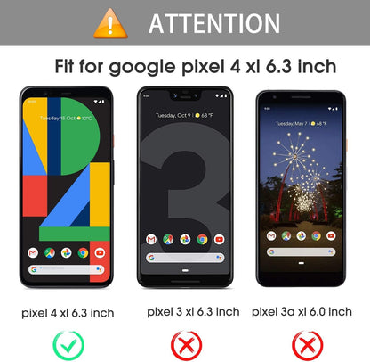 [4 Pack] Screen Protector Compatible with Google Pixel 4XL, Tempered Glass Screen Protector for Google Pixel 4 XL 2019 Released, Scratch Resistant/Case Friendly