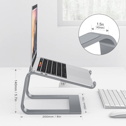 Laptop Stand, Detachable Mount for MacBook Air/Pro Dell HP Grey