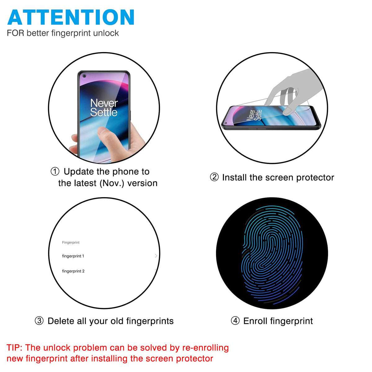 [3 pack] Screen Protector Compatible for OnePlus Nord N20 5G, Tempered Glasses Screen Protector - Easy Installation/Case Friendly/Sensitive Touch【Not for Nord N200】