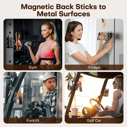 TP02 360°Rotating for MagSafe Tripod, Upgrade with 1/4" Screw, Arca