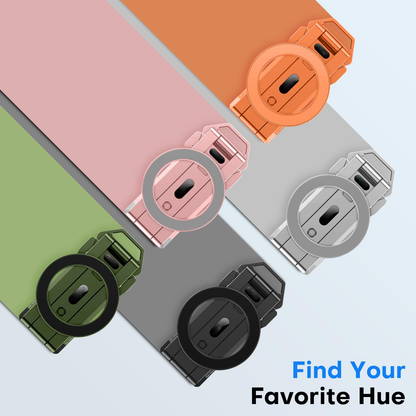 TP06-E [3-Adjust] Sturdy Magnetic Phone Tripod for iPhone 17, Sliver