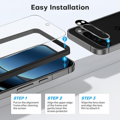 3+2 Pack for Google Pixel 10 Pro XL Screen Protector 6.8 Inch 2025
