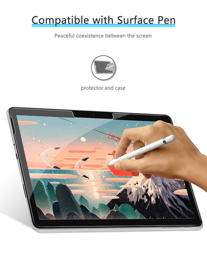 [2 Pack Screen Protector Compatible for Microsoft Surface Go 3 / Surface Go 2 / Surface Go (2021/2020/2018 Released), Tempered Glass High Definition
