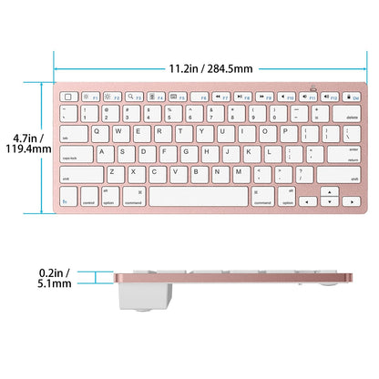 Ultra-Slim Bluetooth Keyboard for iPad,iPad Pro/Air/Mini,iPhone