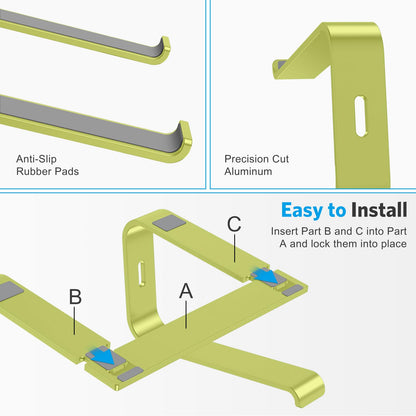 Laptop Stand, Detachable Mount for MacBook Air/Pro Dell HP Citron