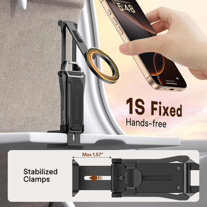 TP02 360°Rotating for MagSafe Tripod, Upgrade with 1/4" Screw, Arca