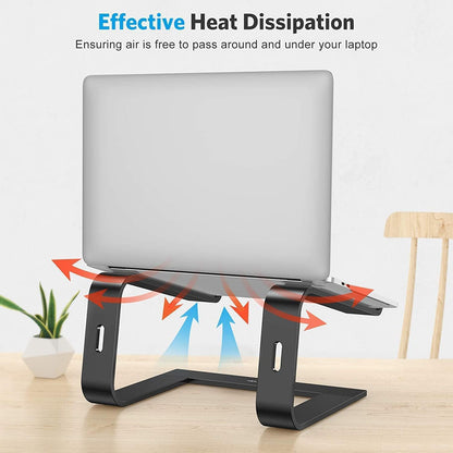 Laptop Stand, Detachable Mount for MacBook Air/Pro Dell HP Black