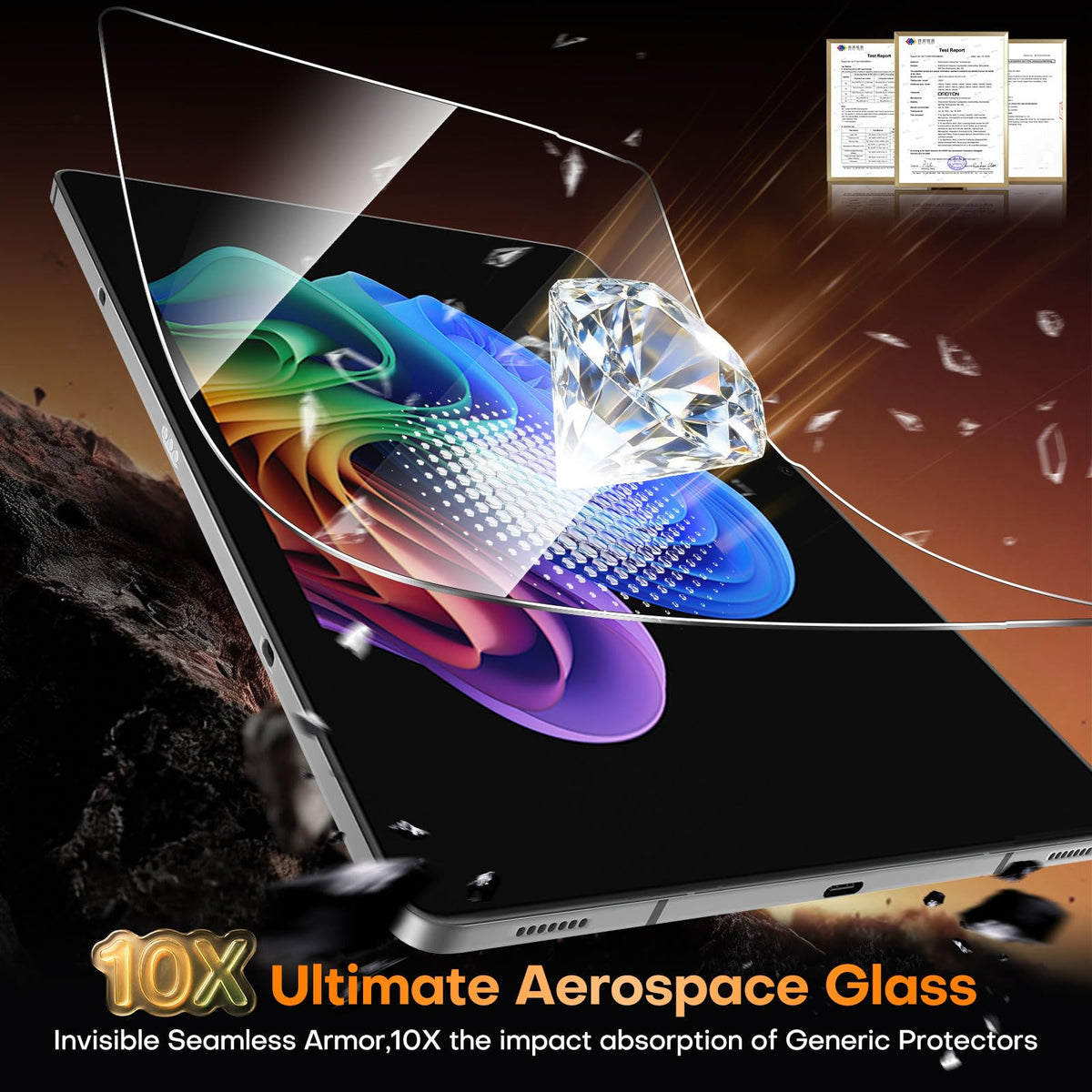 2 Pack Screen Protector for Surface Pro 11/10/9/8/X/12th, 13 Inch