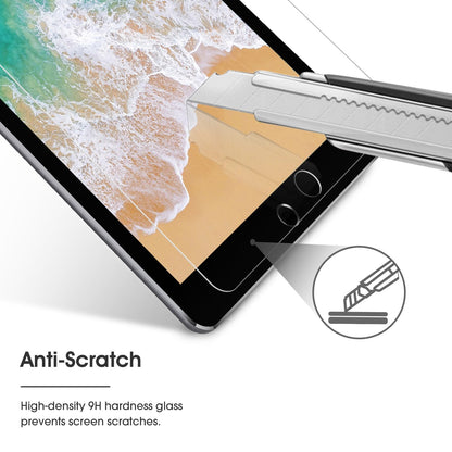 3 Pack Screen Protector for iPad 6th 5th Generation, Tempered Glass Screen Protector Compatible with Apple iPad Pro 9.7 / iPad Air 2 / iPad Air 9.7 Inch with Alignment Frame, Case Friendly