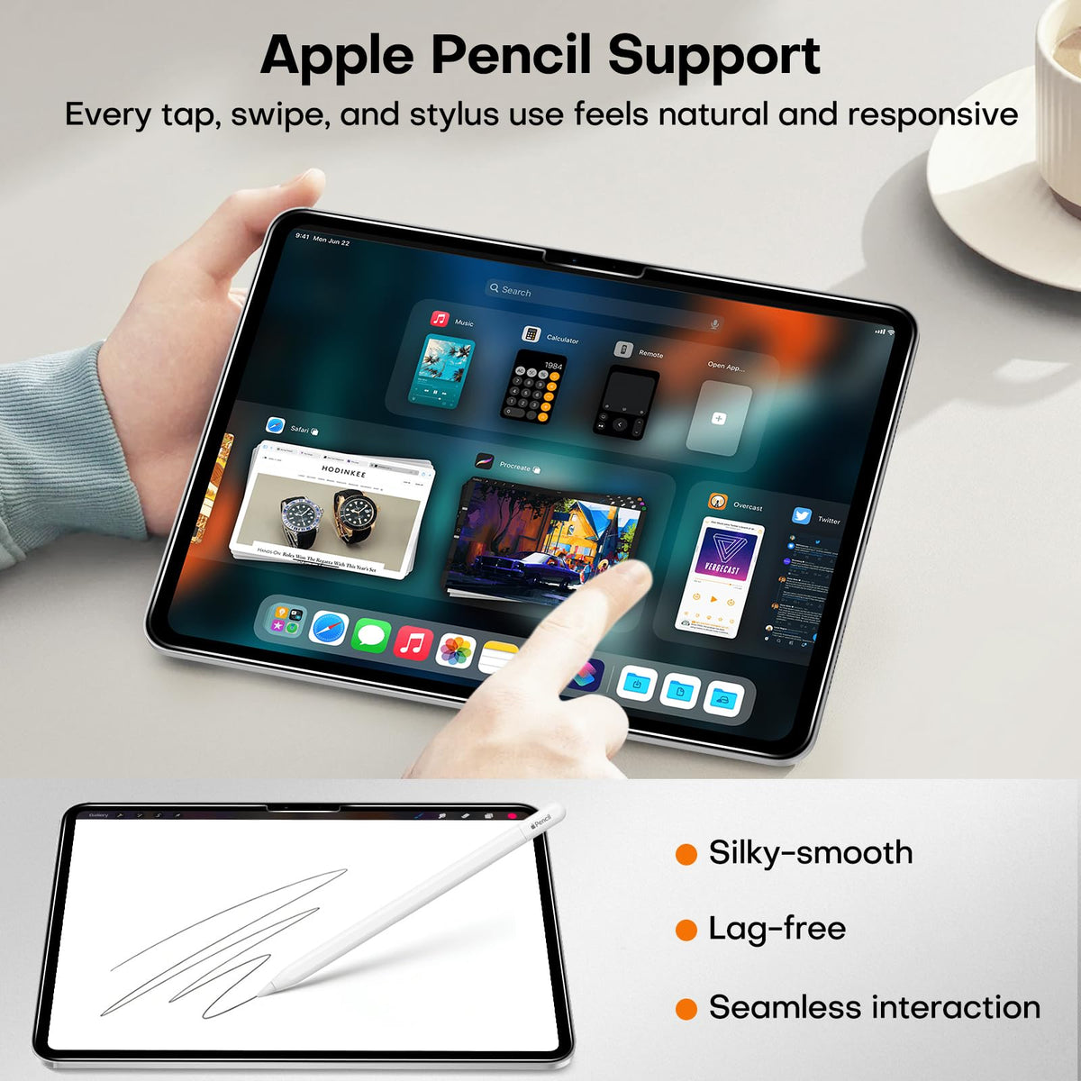 2 Pack Privacy Screen Protector for iPad Pro 13 inch M5 M4